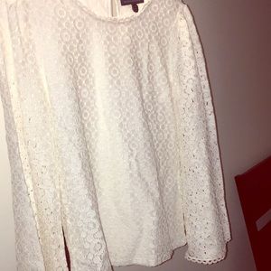 Banana republic long bell sleeved dress top